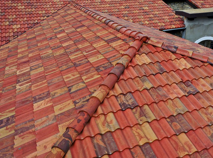 synthetic roof tiles